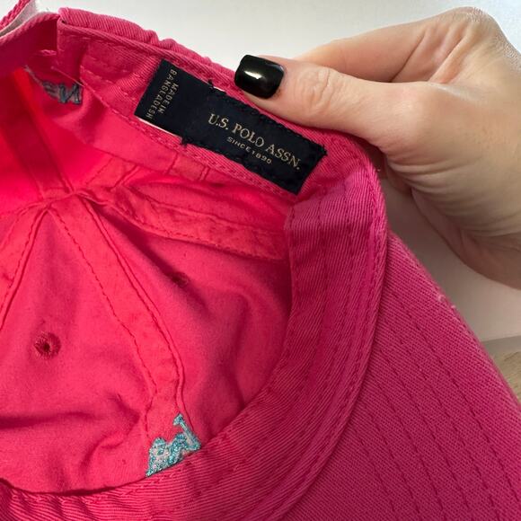 Polo by Ralph Lauren Bright Pink Hat - Picture 6 of 6